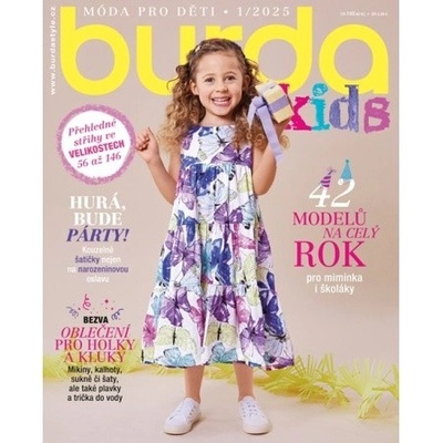 Speciál Burda Kids Jaro-Léto 2025 pro děti ve vel. 56-146 - NOVINKA 1/2025
