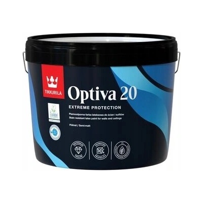 Tikkurila Optiva Polomatná 20 9 l Baza A