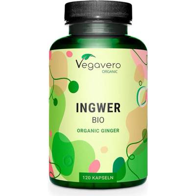 Vegavero Джинджифил (корен) 120 капсули | Vegavero (VV-VITA-129)