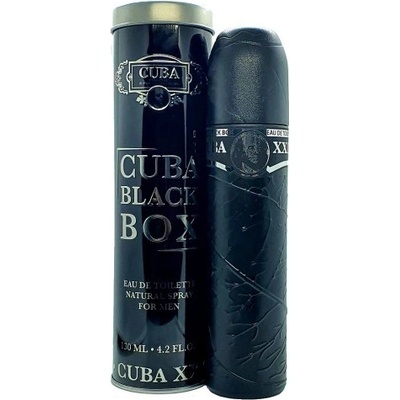 Cuba Black Box XXL DC toaletní voda pánská 130 ml