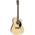 Fender CD-60SCE Solid Top NAT