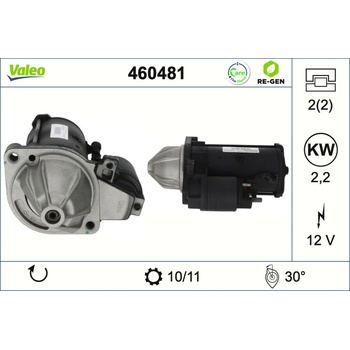 Štartér VALEO 460481