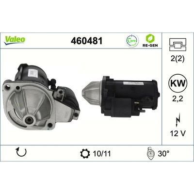 Štartér VALEO 460481
