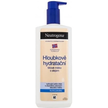 Neutrogena Body Care hloubkově hydratační tělové mléko s olejem 400 ml