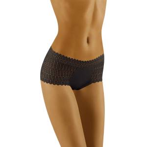 Wol-Bar Боксерки Shorty-Bari-Czarne-CzarnyV-53161-Czarny - Бежов, размер S