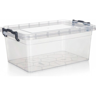 Brilanz box úložný Gema 9 l víko klip čirá
