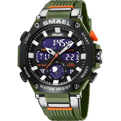 SMAEL Часовник smael ke-29482 - Зелен kp29482