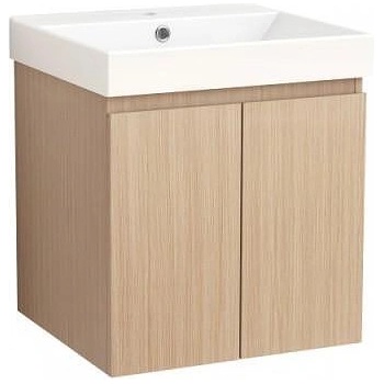 Inter Ceramic Конзолен PVC шкаф AMO-50 5157-50+УМИВ. 5953W-51CM, Inter Ceramic, 56х51х46см (5157-50+УМИВ. 5953W-51CM)