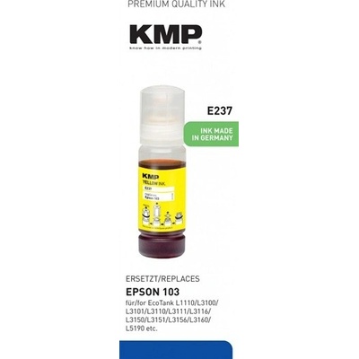 Atrament KMP Epson 103 Yellow - kompatibilný