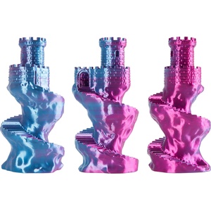 Spectrum 81398 3D нишка, PLA Magic Silk, 1, 75 мм, 250 г, Многоцветен (Aurora bloom) (81398)