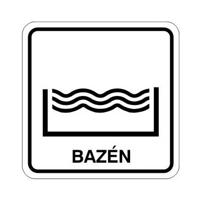 RAFO Samolepka Bazén Velikosti: 8 x 8 cm
