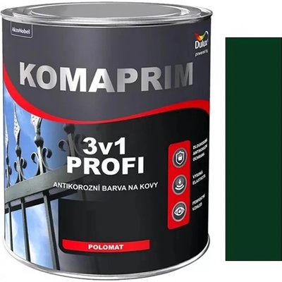 Dulux Komaprim Profi 3v1 0,7L tmavě zelený RAL 6005
