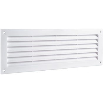 Image 1 of Dalap Бяла вентилационна PVC решетка за врата 462x124 мм (8565)