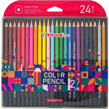 Цветни моливи 24 цв. yl241093-24