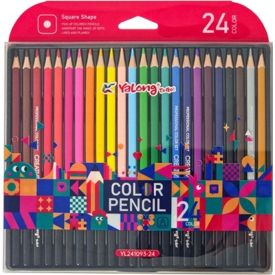 Цветни моливи 24 цв. yl241093-24