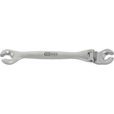 KS Tools CHROMEplus otvorený dvojitý očkový kľúč s kĺbom 9mm 518.0379