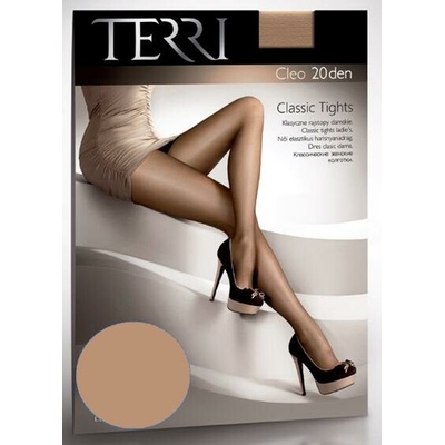 Terri CLEO 20 DEN elastické punčochové kalhoty NATURAL TĚLOVÁ SVĚTLEJŠÍ