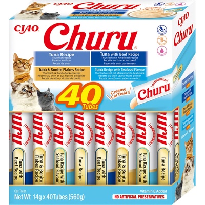 Churu Cat Varieties Tuna 40 x 14 g