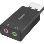 Hama Външна звукова карта USB-А, 2 x 3.5 mm аудио жак, стерео (200323) - pimpmypc Звукови карти