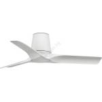 Faro Barcelona Faro 33826wt-Вентилатор за таван hey tub s бял Ø 90 см wt + дистанционно управление (fa33826wt)