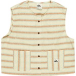 Quiksilver Дамски топ Quiksilver Women's Lomas Woven Top - Bone White Lomas Stripe - размер XS (916-7074-0111)