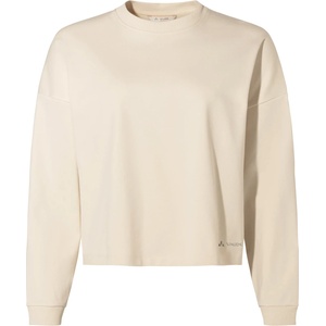 VAUDE Дамски пуловер Vaude Women's Najun L/S Shirt Jumper - Ecru - размер 40 (EU) (117-3421-0214)