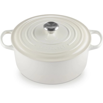 Le Creuset Съдове за готвене SIGNATURE 28 см, 6, 7 л, MERINGUE, чугун, Le Creuset (LECR21177287164430)