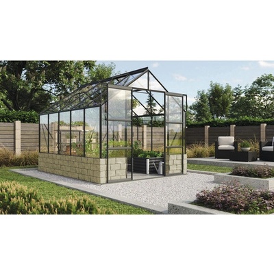 Vitavia Cassandra 8300 skleněný 3 mm 257 x 323 cm černý