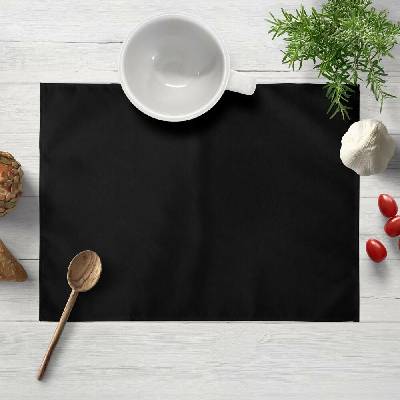 Biante Sametové prostírání Velvet Premium SVP-023 Černé 35x45cm