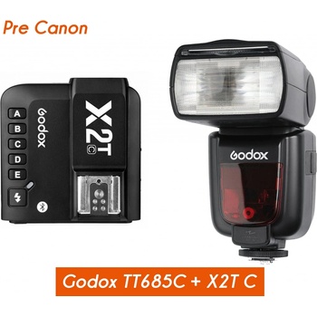 Godox TT685 + X2T pre Canon