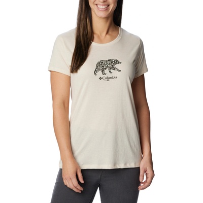 Columbia Dámske Tričko DAISY DAYS SS GRAPHIC TEE 1934592195 béžová