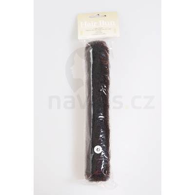 Duko vycpávka do vlasů podlouhlá,23cm s drukem 5102 tmavá