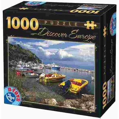 D-Toys - Puzzle Corfu, Greece - 1 000 piese