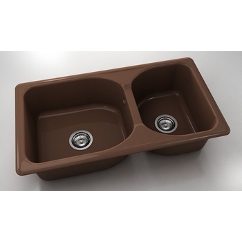 Image 1 of FAT Mивка Classic 213, Polymer marble, 17 Светло венге, с включен сифон