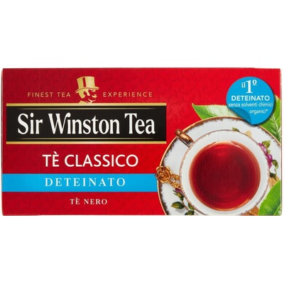 Sir Winston Tea čierny čaj bez kofeínu 20 ks