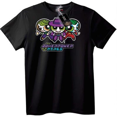 NOONEBRAND Тениска Joker Момичета с Power - 2XL, White