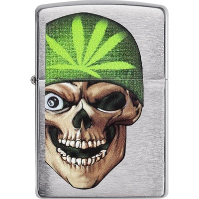ZIPPO Rasta Skull