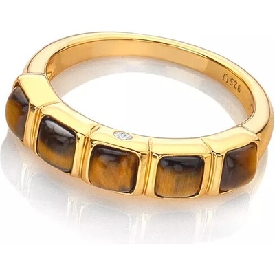 Hot Diamonds prsten X Gemstones Square DR266