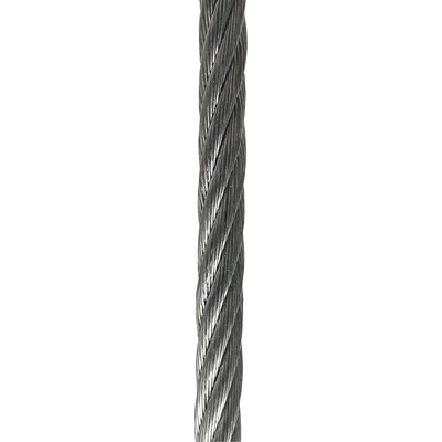 Lano oceľové ZN 2 mm 6x7 dĺžka 10 m nosnosť 48 kg