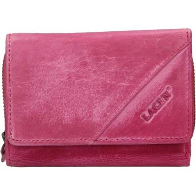 Lagen Dámská kožená Fuchsia LG-2522/D