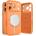 Tech-Protect Силиконов калъф Tech-Protect MagSafe за iPhone 17 Pro Max - оранжев (5906302333882)