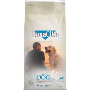 BonaCibo dog adult chicken, anchovy & rice - суха храна за пораснали кучета от всички породи, над 1 година - с пиле, аншоа и ориз, Турция - 15 кг