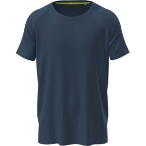 Stedman mesh raglan st8410 / Мъжка спортна риза с реглан - тъмносиня (st8410navl)