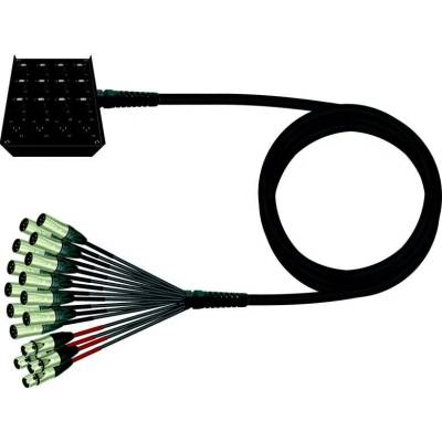 12/4 Stagebox s bičem-rozpletem, Neutrik - 40 m