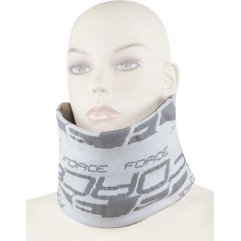 Force šátek multifunkční zima bílo-šedý