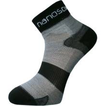 NanoSox AG-TIVE CYKLON ponožky černá+ PI Růžová