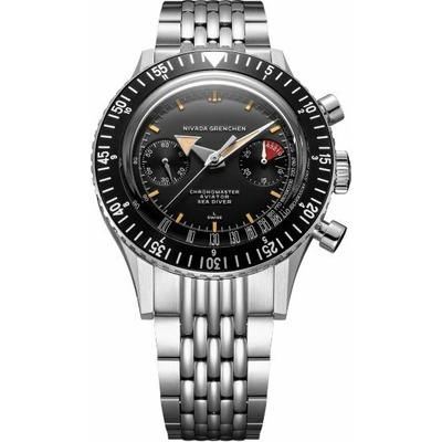 Nivada Grenchen Chronomaster Broad Arrow - Beads of Rice