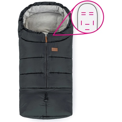 Pettite&Mars nastaviteľný 3v1 Jibot Charcoal Grey