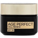 Prípravky na vrásky a starnúcu pleť L'Oréal Age Perfect Cell Renew denný krém proti vráskam SPF 30 50 ml