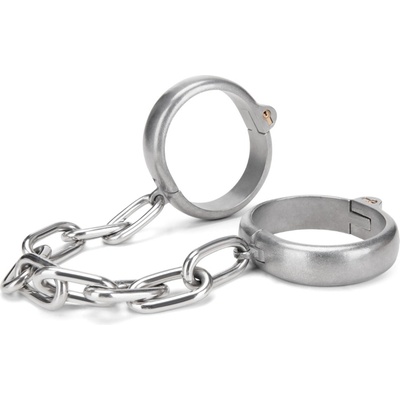 Prowler Red Heavy Duty Hand Cuffs Silver